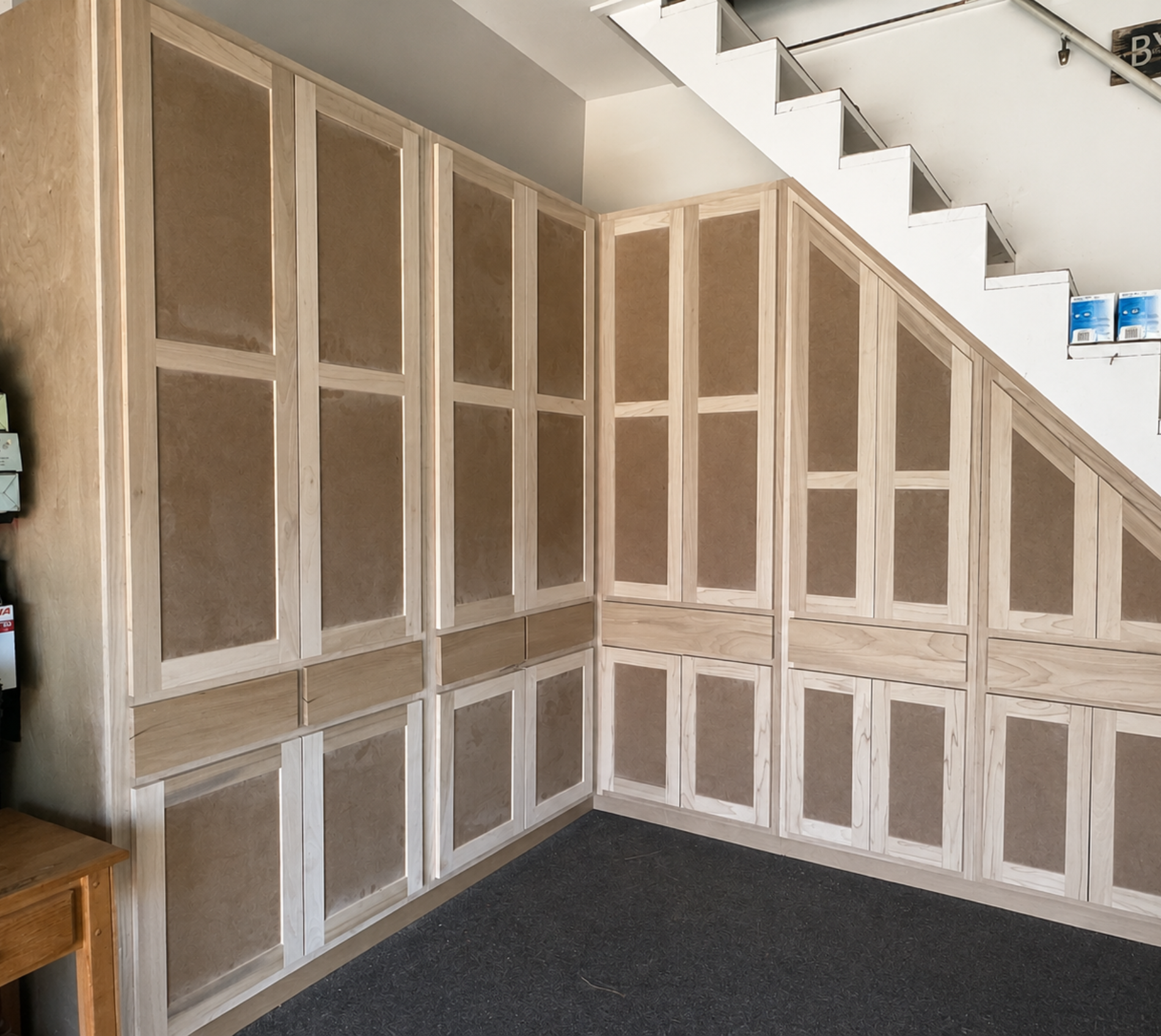 Newly Installed Custom Cabinets 